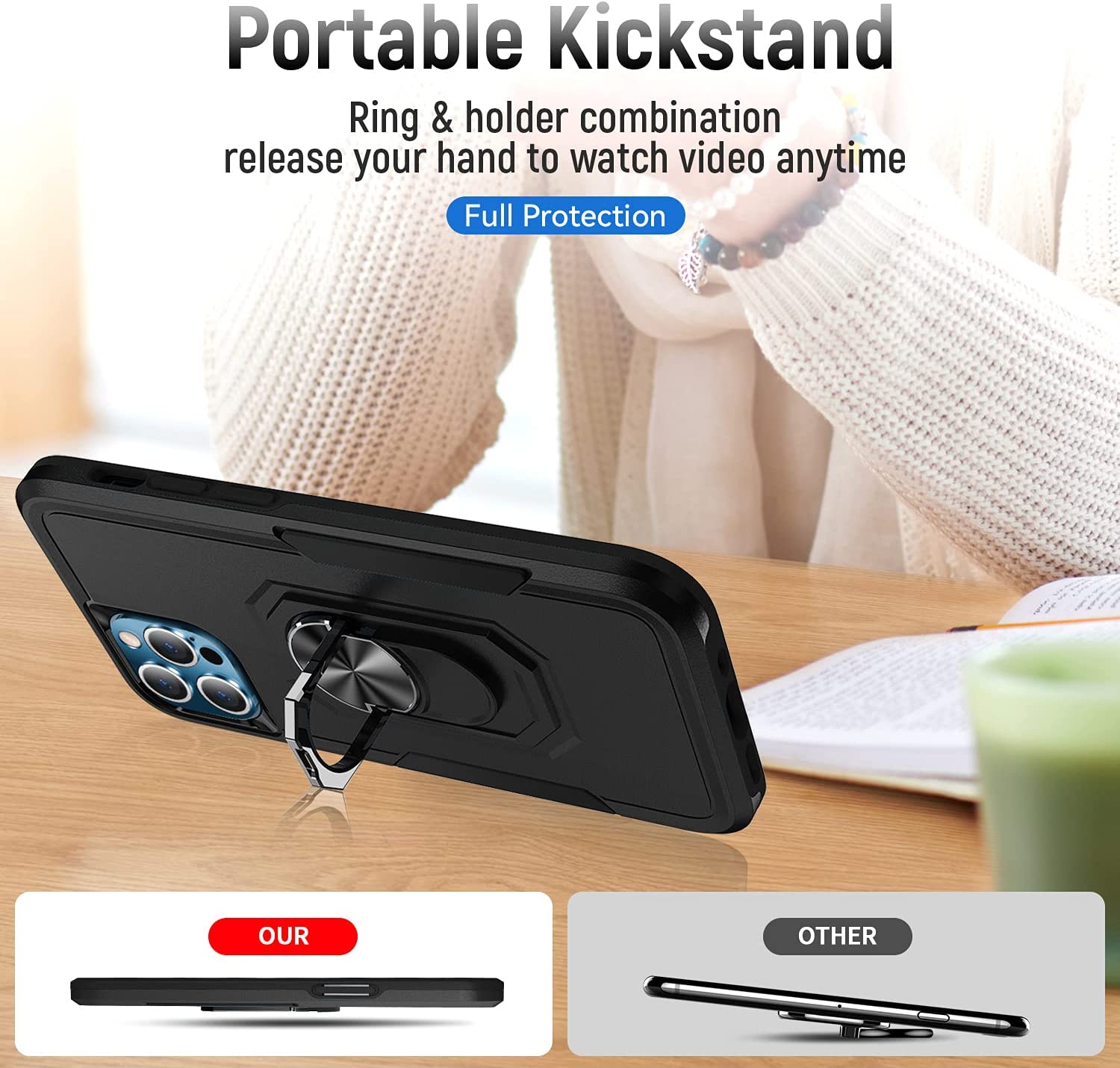 Heavy Duty Ring Case for Samsung Galaxy S23 Ultra Heavy Duty Ring Case for Samsung Galaxy S23 Ultra